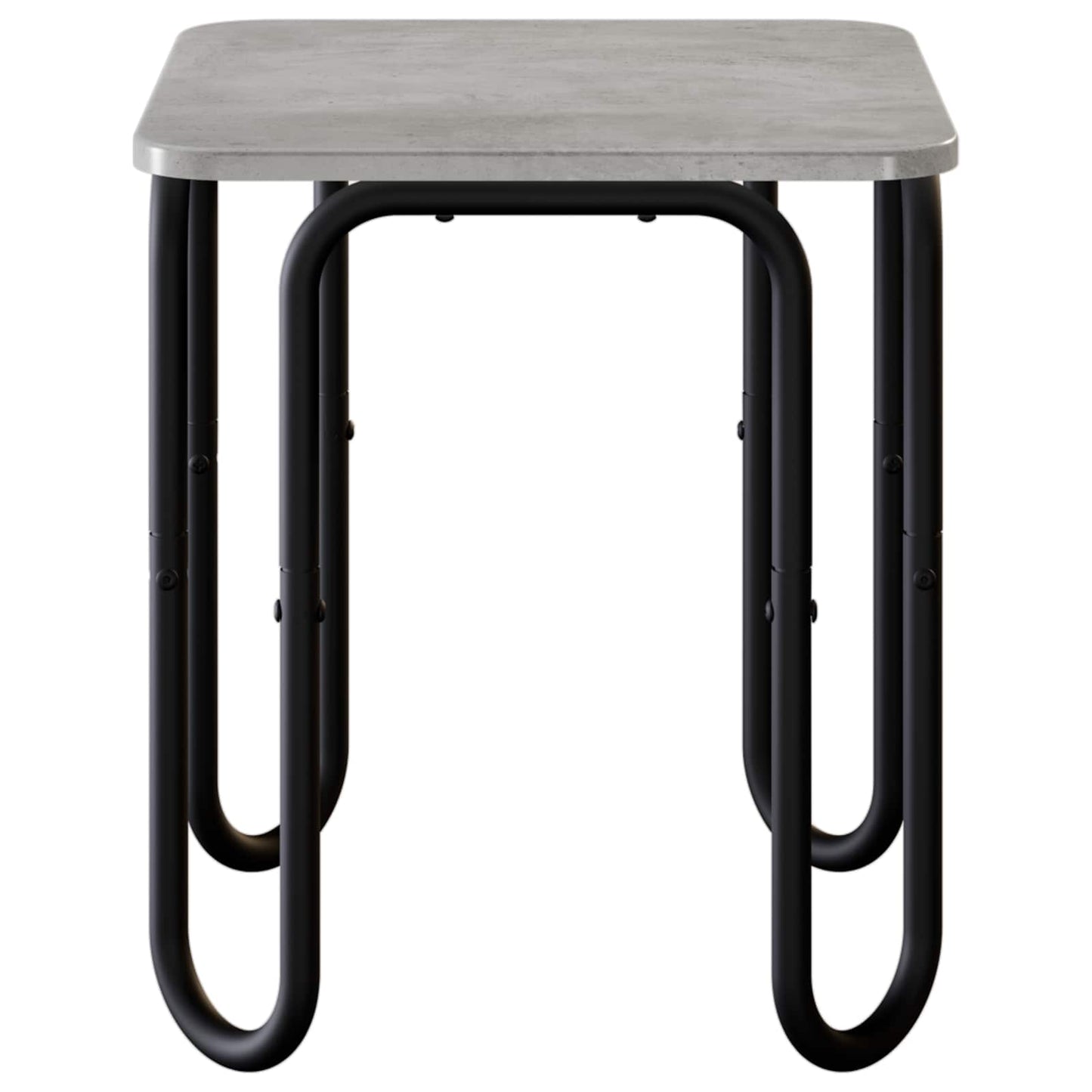 Coffee Table Concrete Grey 40 x 40 x 45 cm Engineered Wood