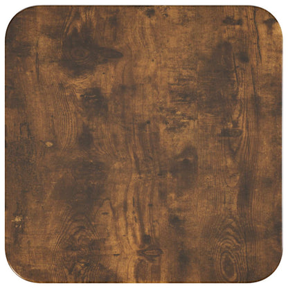 Coffee Table Smoked Oak 40 x 40 x 45 cm Engineered Wood