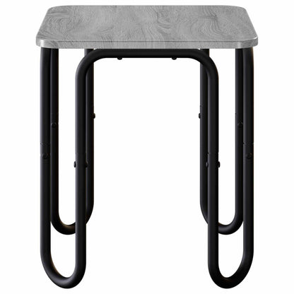 Coffee Table Grey Sonoma 40 x 40 x 45 cm Engineered Wood