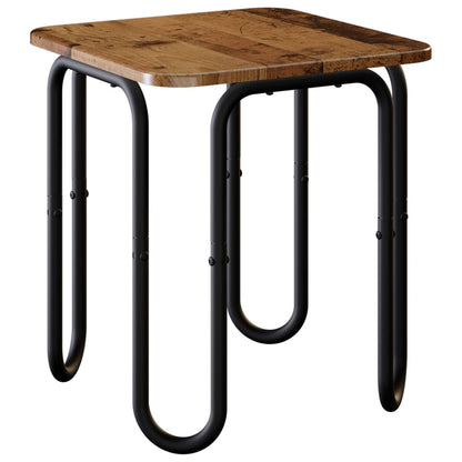 Coffee Table Old Wood 40 x 40 x 45 cm Engineered Wood