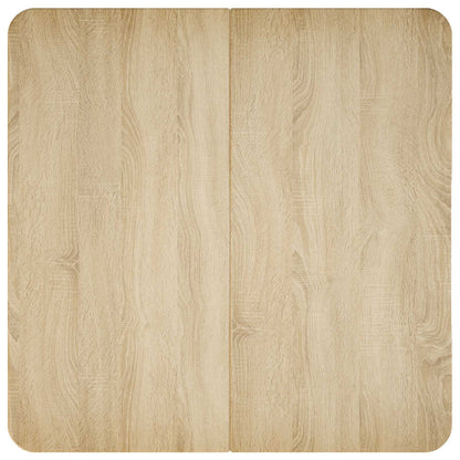 Coffee Table Sonoma Oak 59 x 59 x 45 cm Engineered Wood