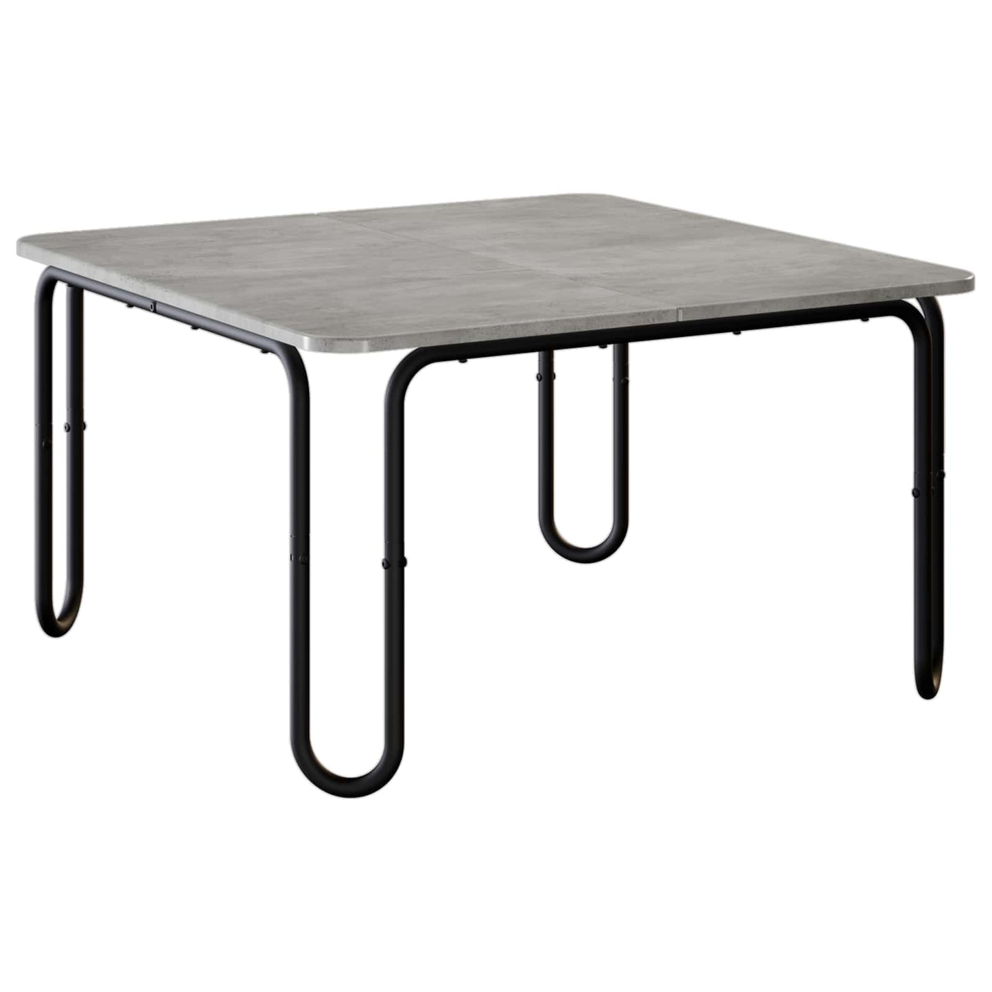 Coffee Table Concrete Grey 59 x 59 x 45 cm Engineered Wood