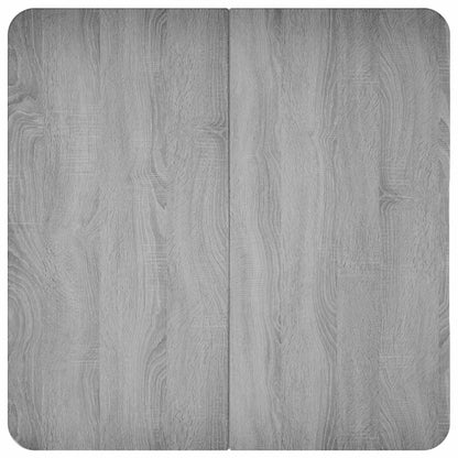Coffee Table Grey Sonoma 59 x 59 x 45 cm Engineered Wood