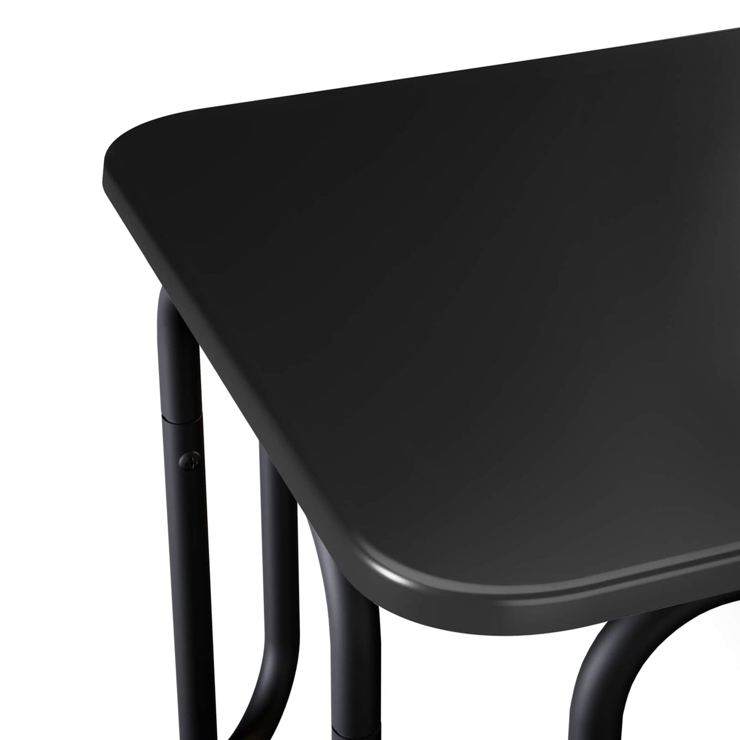 Coffee Table Black 79.5 x 40 x 36 cm Engineered Wood