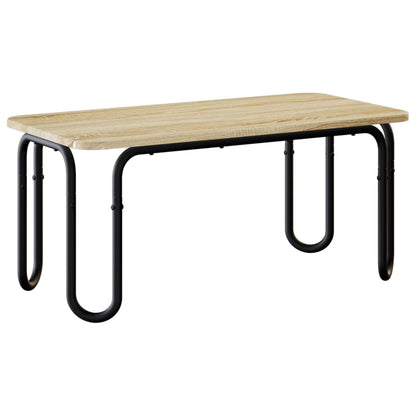 Coffee Table Sonoma Oak 79.5 x 40 x 36 cm Engineered Wood