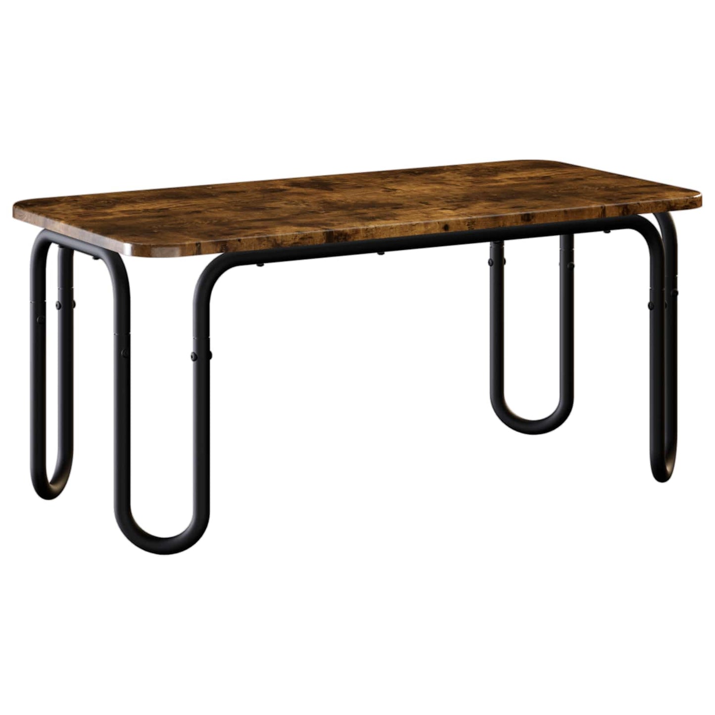Coffee Table Smoked Oak 79.5 x 40 x 36 cm Engineered Wood
