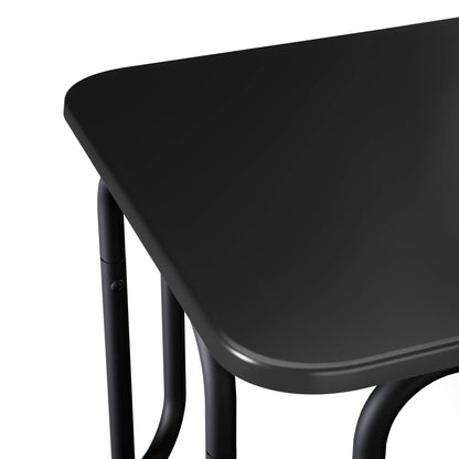 Coffee Table Black 100 x 50 x 45 cm Engineered Wood