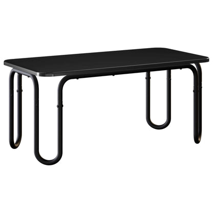 Coffee Table Black 100 x 50 x 45 cm Engineered Wood