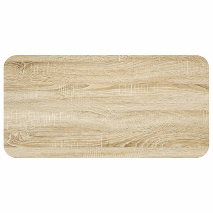 Coffee Table Sonoma Oak 100 x 50 x 45 cm Engineered Wood