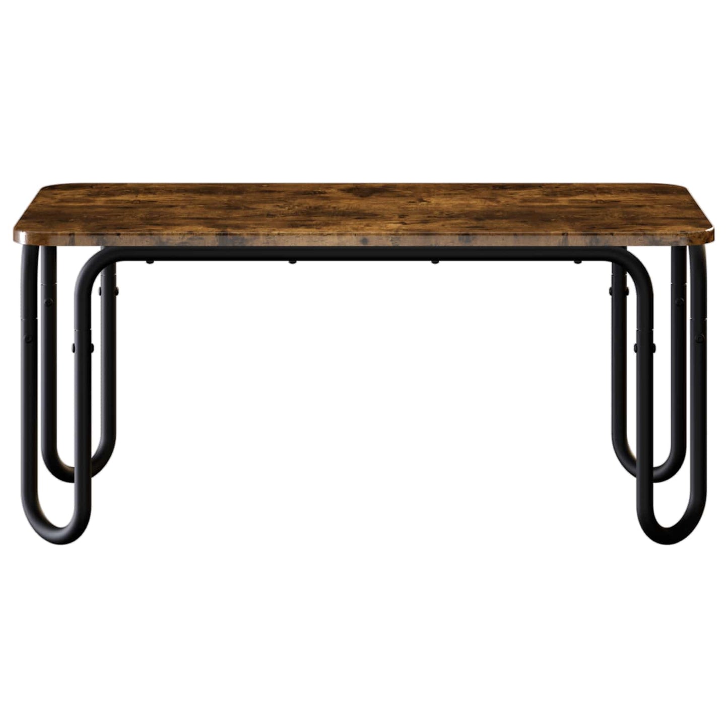 Coffee Table Smoked Oak 100 x 50 x 45 cm Engineered Wood