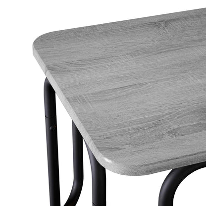 Coffee Table Grey Sonoma 100 x 50 x 45 cm Engineered Wood