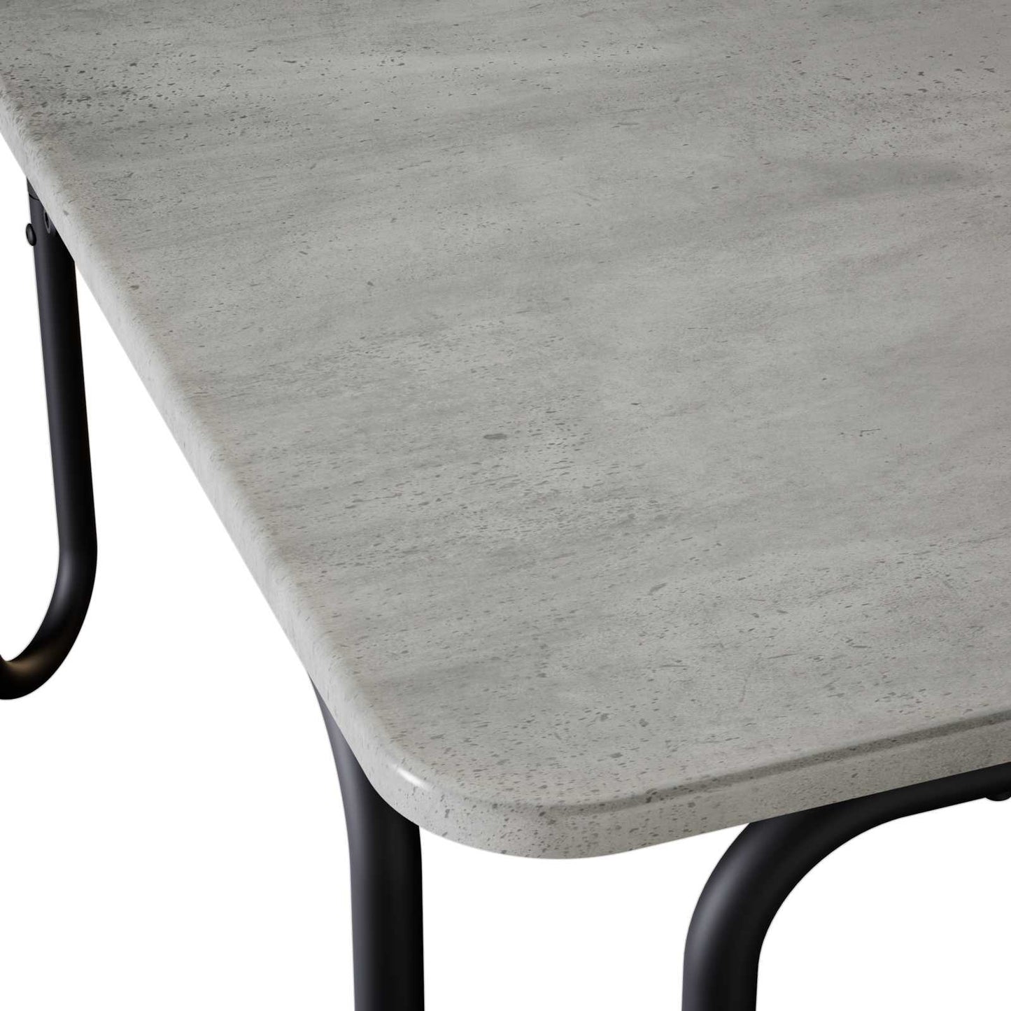 Coffee Table Concrete Grey 79.5 x 79.5 x 45 cm Engineered Wood