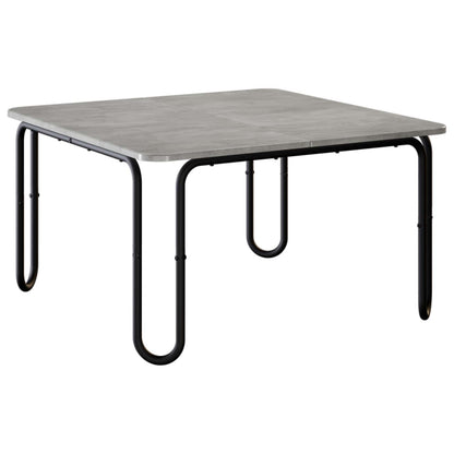 Coffee Table Concrete Grey 79.5 x 79.5 x 45 cm Engineered Wood