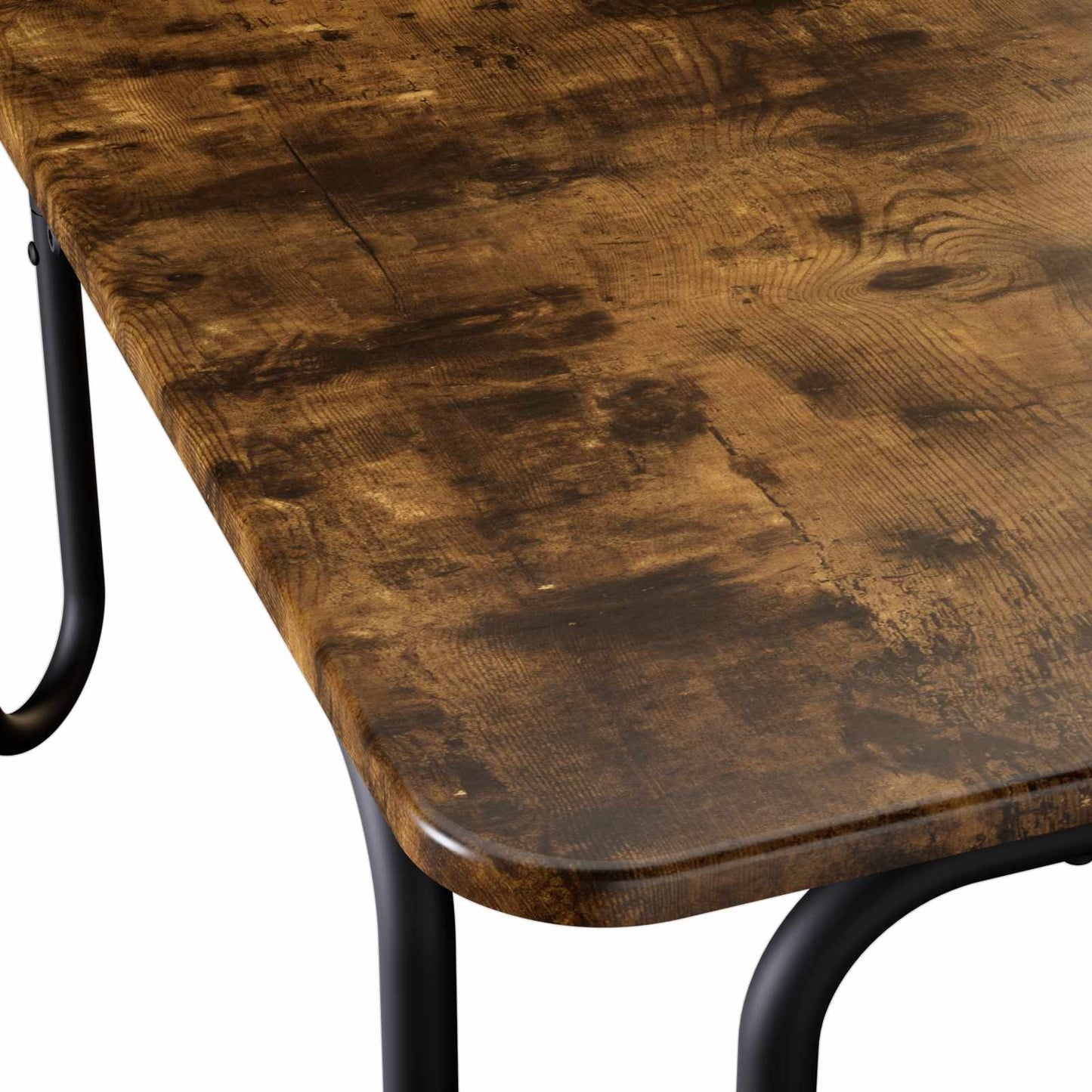 Coffee Table Smoked Oak 79.5 x 79.5 x 45 cm Engineered Wood