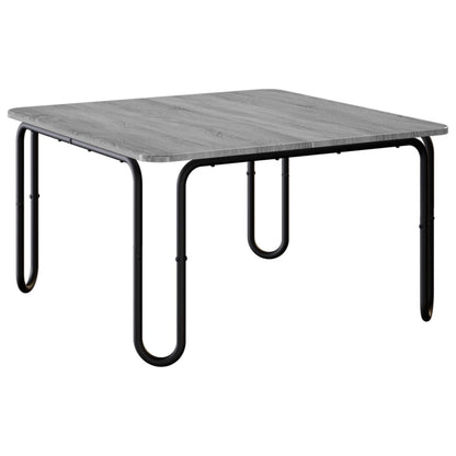 Coffee Table Grey Sonoma 79.5 x 79.5 x 45 cm Engineered Wood