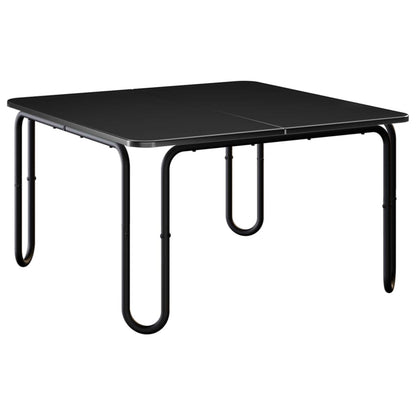Coffee Table Black 100 x 100 x 45 cm Engineered Wood