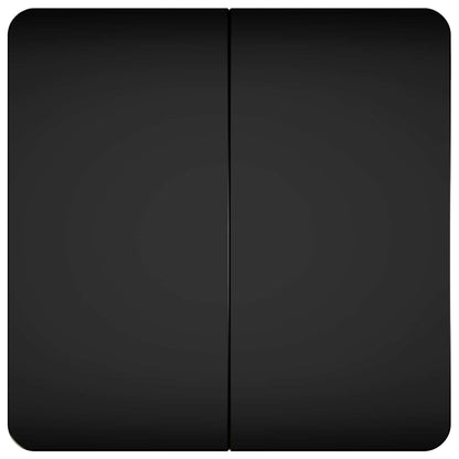 Coffee Table Black 100 x 100 x 45 cm Engineered Wood