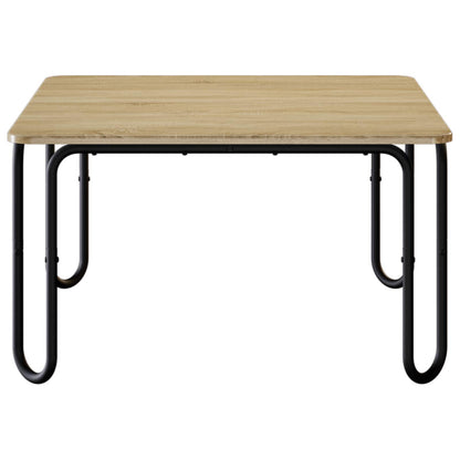 Coffee Table Sonoma Oak 100 x 100 x 45 cm Engineered Wood