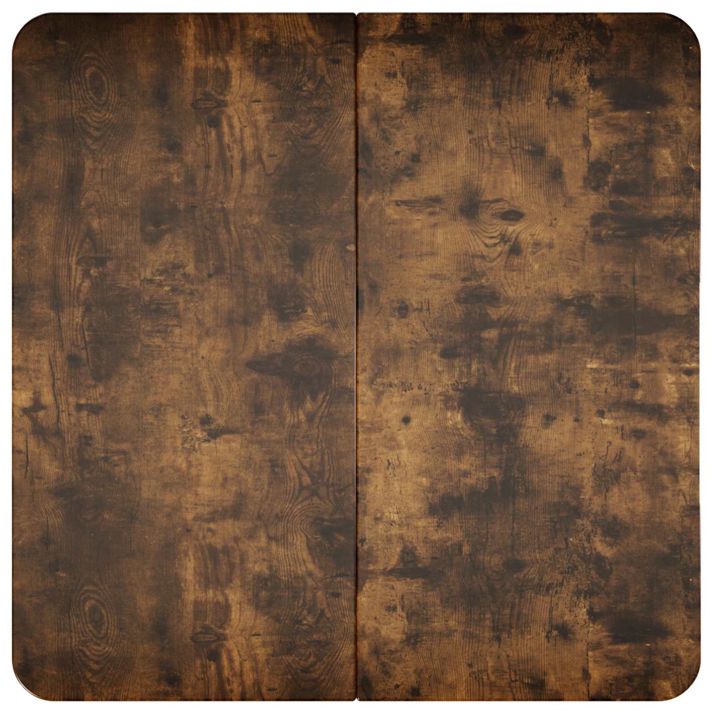 Coffee Table Smoked Oak 100 x 100 x 45 cm Engineered Wood
