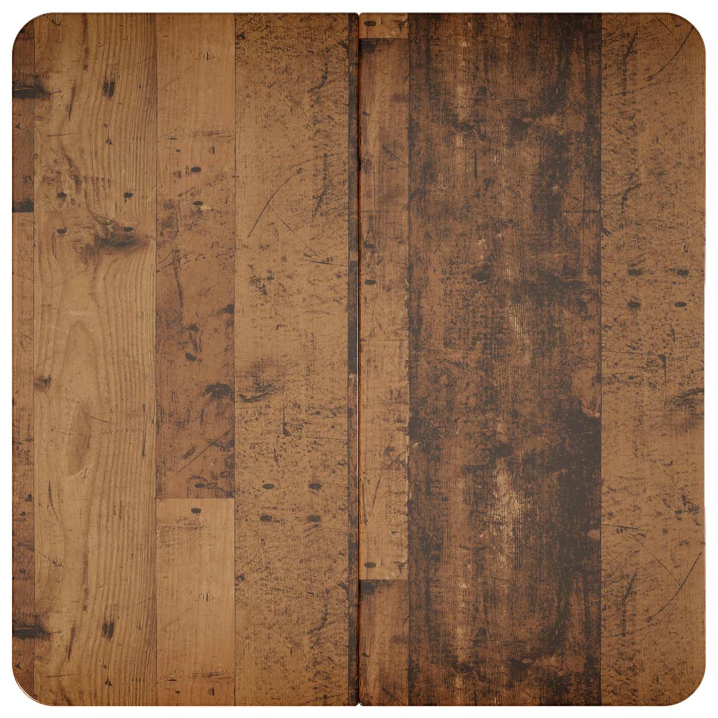 Coffee Table Old Wood 100 x 100 x 45 cm Engineered Wood
