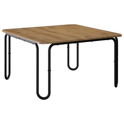 Coffee Table Artisan Oak 100 x 100 x 45 cm Engineered Wood