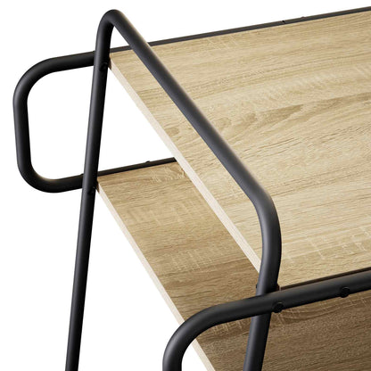Coffee Table Sonoma Oak 40 x 40 x 51 cm Engineered Wood
