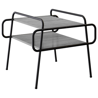 Coffee Table Grey Sonoma 50 x 50 x 51 cm Engineered Wood