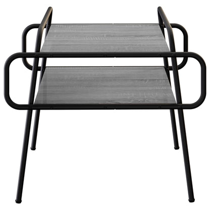 Coffee Table Grey Sonoma 50 x 50 x 51 cm Engineered Wood