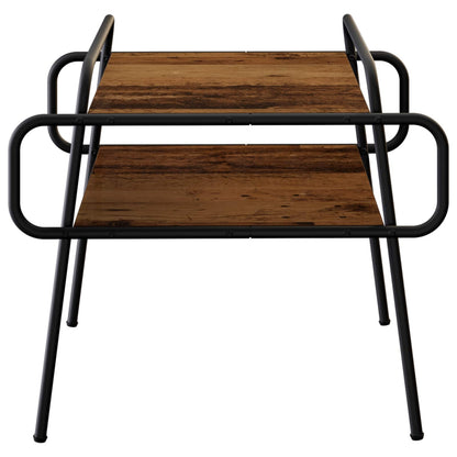 Coffee Table Old Wood 50 x 50 x 51 cm Engineered Wood