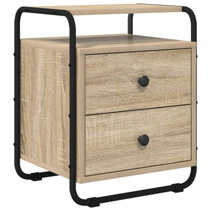 Bedside Cabinet Sonoma Oak 40 x 36.5 x 50 cm Engineered Wood