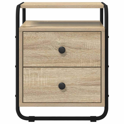 Bedside Cabinet 2 pcs Sonoma Oak 40 x 36.5 x 50 cm