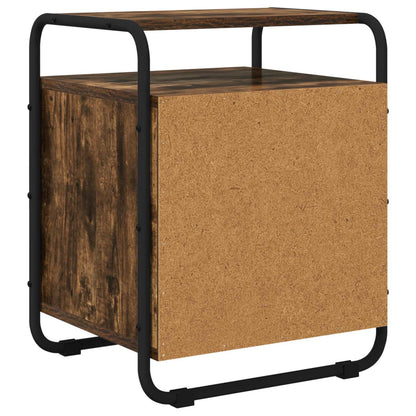 Bedside Cabinet 2 pcs Smoked Oak 40 x 36.5 x 50 cm
