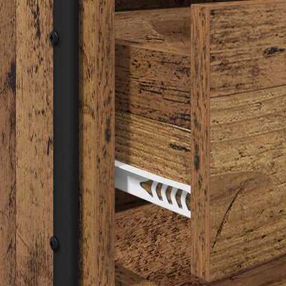 Bedside Cabinet Old Wood 40 x 36.5 x 50 cm Engineered Wood