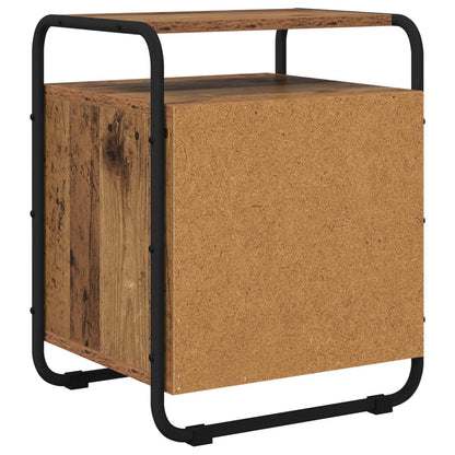 Bedside Cabinet Old Wood 40 x 36.5 x 50 cm Engineered Wood