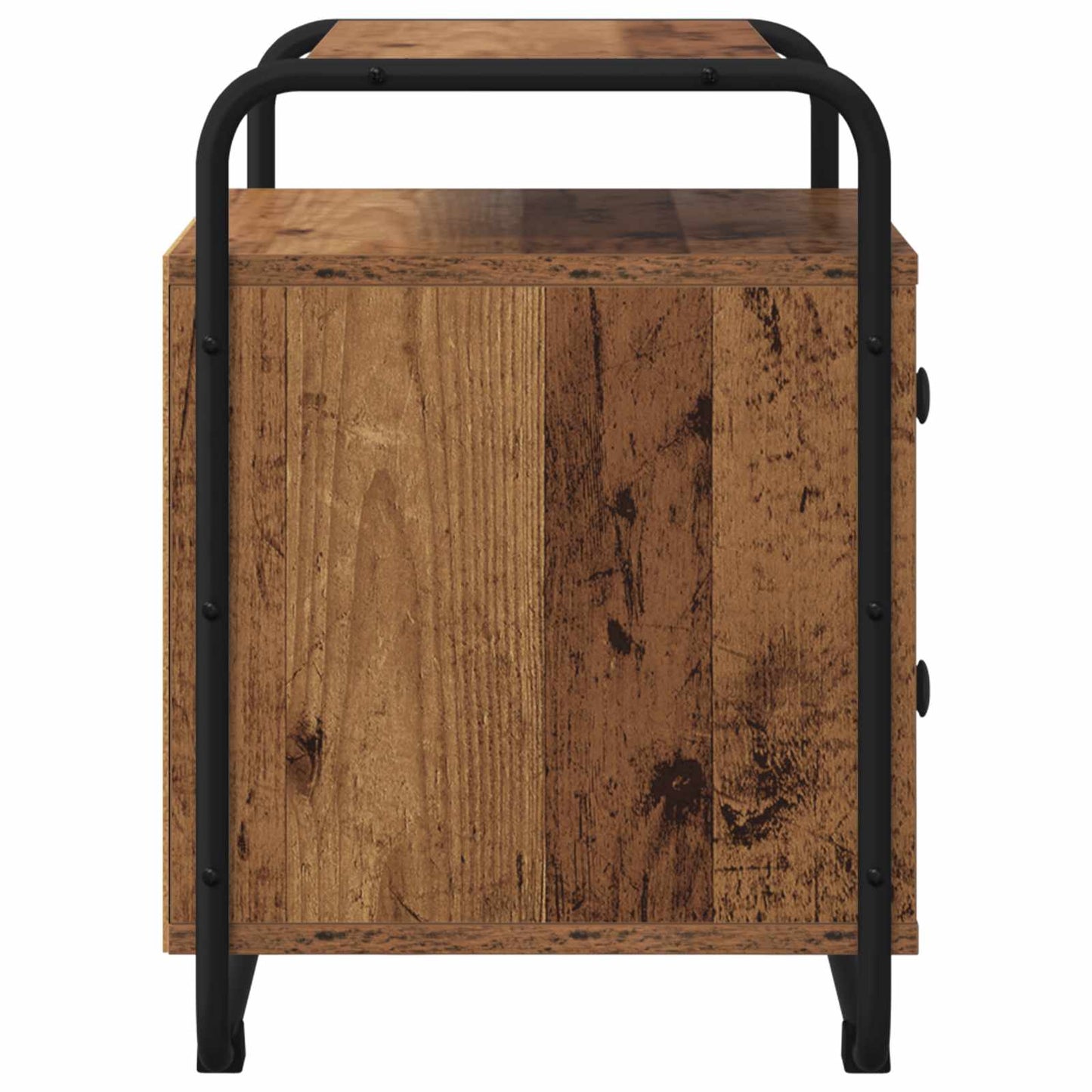 Bedside Cabinet 2 pcs Old Wood 40 x 36.5 x 50 cm