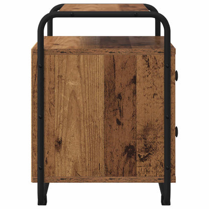 Bedside Cabinet 2 pcs Old Wood 40 x 36.5 x 50 cm