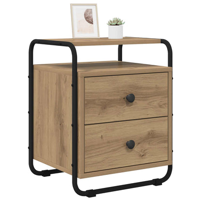 Bedside Cabinet 2 pcs Artisan Oak 40 x 36.5 x 50 cm