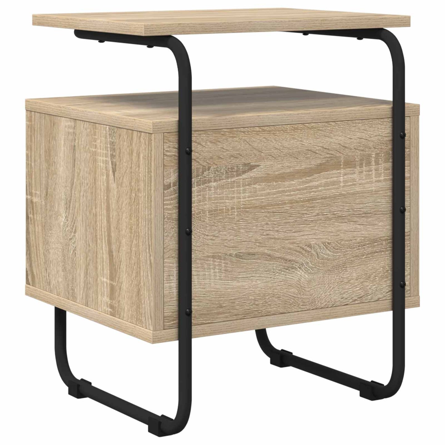 Bedside Cabinet Sonoma Oak 40 x 36.5 x 50 cm Engineered Wood