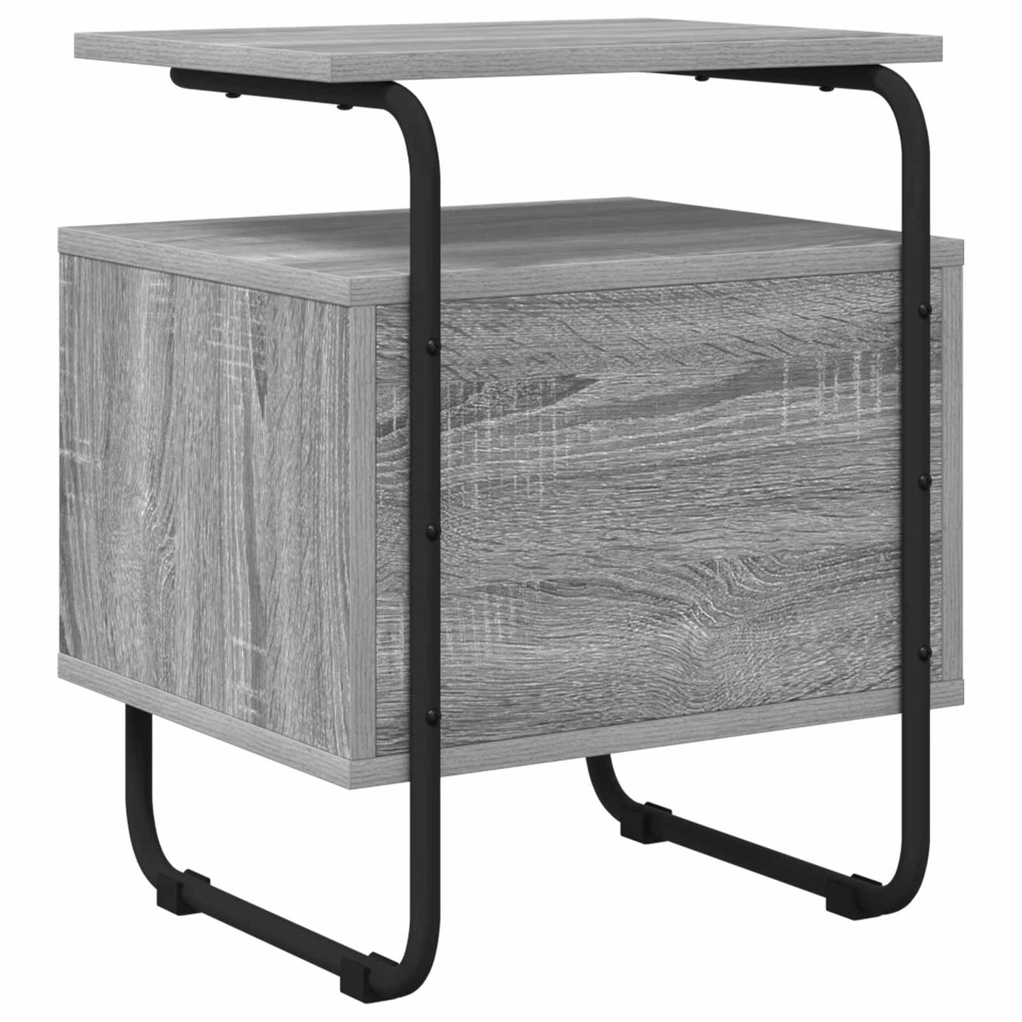 Bedside Cabinet Grey Sonoma 40 x 36.5 x 50 cm Engineered Wood