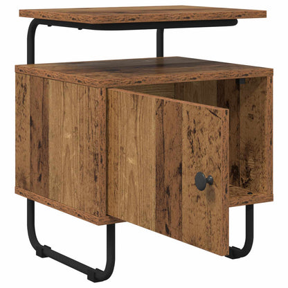 Bedside Cabinet 2 pcs Old Wood 40 x 36.5 x 50 cm