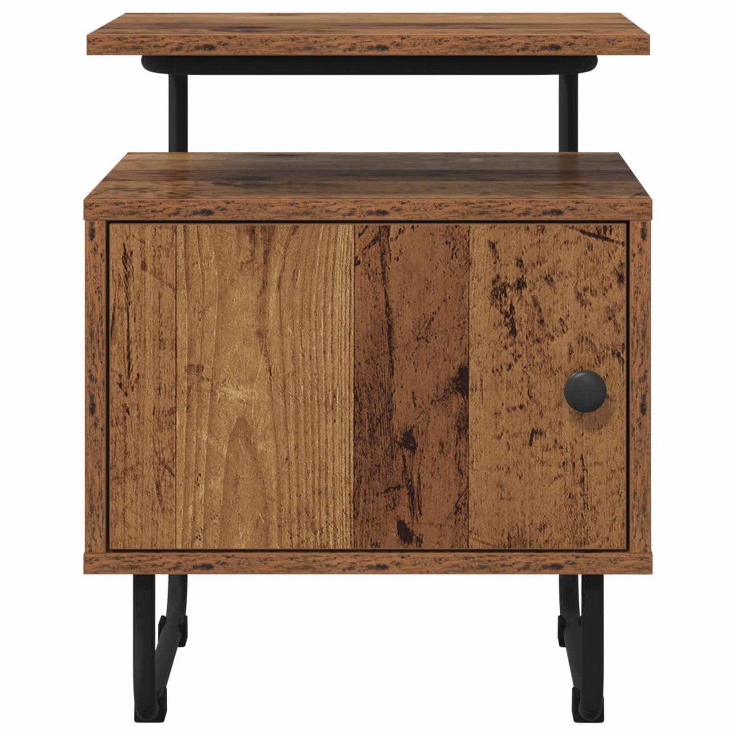 Bedside Cabinet 2 pcs Old Wood 40 x 36.5 x 50 cm