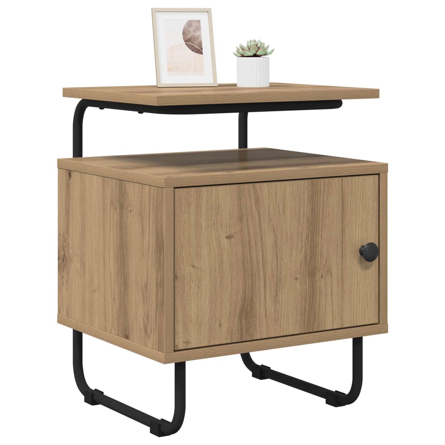 Bedside Cabinet Artisan Oak 40 x 36.5 x 50 cm Engineered Wood