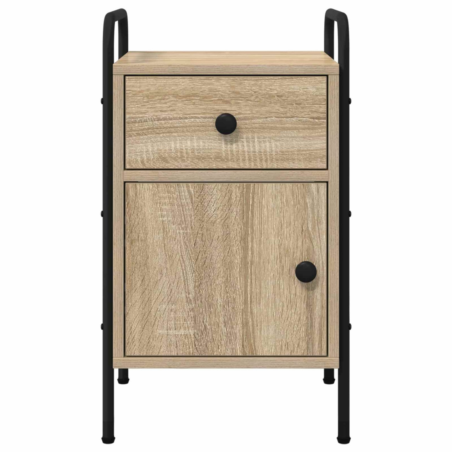 Bedside Cabinet Sonoma Oak 35 x 36.5 x 61 cm Engineered Wood