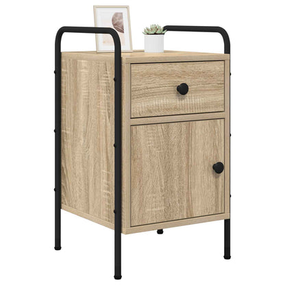 Bedside Cabinet Sonoma Oak 35 x 36.5 x 61 cm Engineered Wood
