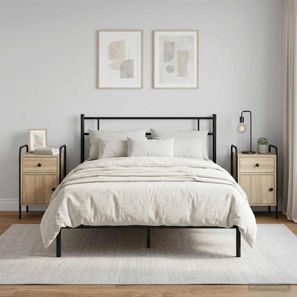 Bedside Cabinet 2 pcs Sonoma Oak 35 x 36.5 x 61 cm