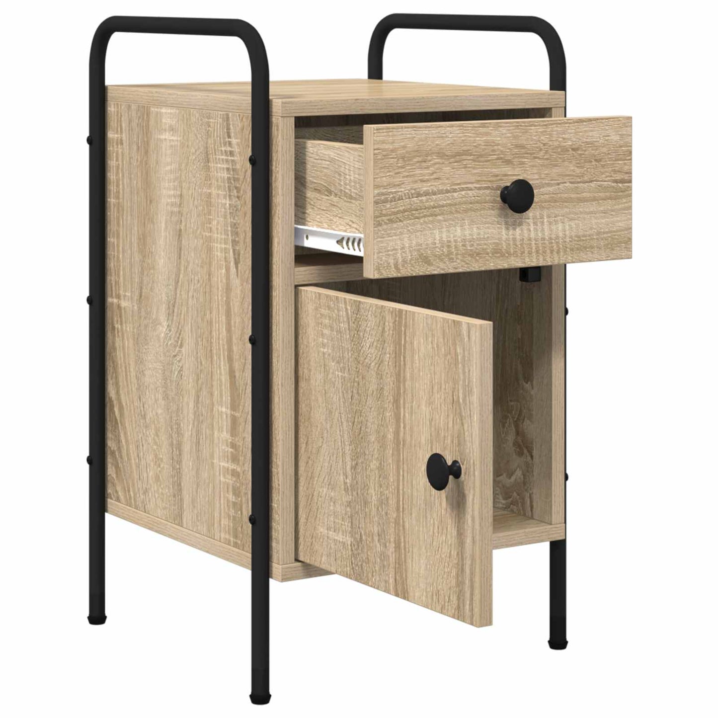 Bedside Cabinet 2 pcs Sonoma Oak 35 x 36.5 x 61 cm