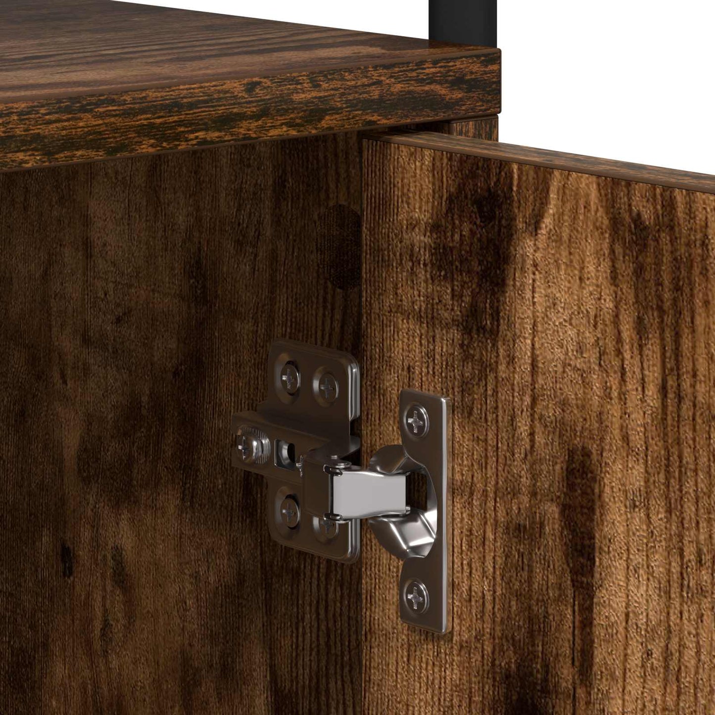 Bedside Cabinet 2 pcs Smoked Oak 35 x 36.5 x 61 cm