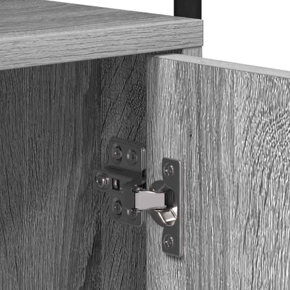 Bedside Cabinet Grey Sonoma 35 x 36.5 x 61 cm Engineered Wood