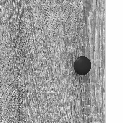 Bedside Cabinet Grey Sonoma 35 x 36.5 x 61 cm Engineered Wood
