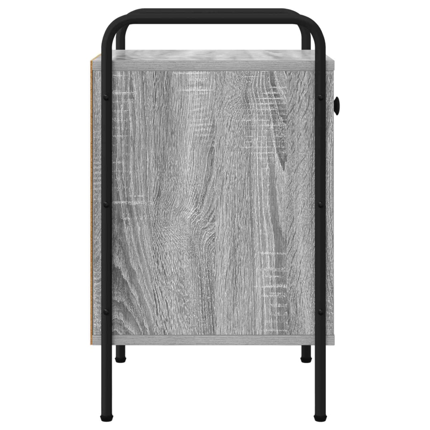 Bedside Cabinet Grey Sonoma 35 x 36.5 x 61 cm Engineered Wood